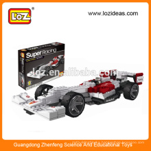 Children DIY Toys super racing car loz toy block